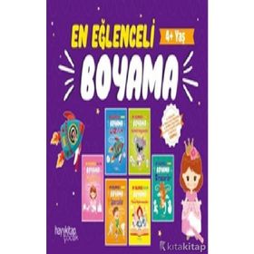 En Eğlenceli Boyama Seti-6 Kitap Takım - Kolektif