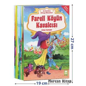En Sevilen Dünya Masalları 10 Kitap Takım Büyük Boy - kollektif