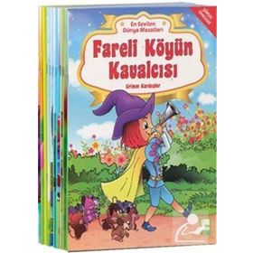 En Sevilen Dünya Masalları 10 Kitap Takım Büyük Boy - kollektif