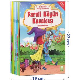 En Sevilen Dünya Masalları 10 Kitap Takım Büyük Boy - kollektif