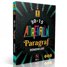 En Yayınları 8.Sınıf LGS Paragraf Adrenalin 30x15 Denemeleri