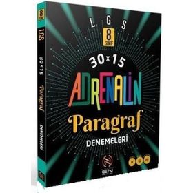 En Yayınları 8.Sınıf LGS Paragraf Adrenalin 30x15 Denemeleri