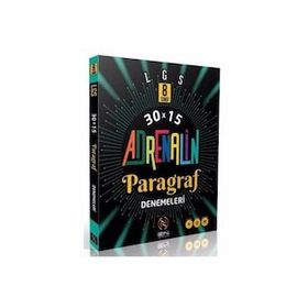 En Yayınları 8.Sınıf LGS Paragraf Adrenalin 30x15 Denemeleri
