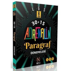 En Yayınları 8.Sınıf LGS Paragraf Adrenalin 30x15 Denemeleri