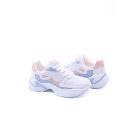 En7 0152 Beyaz Pudra Kadın Sneaker