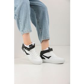 En7 2185 Beyaz Siyah Unisex Spor Ayakkabı