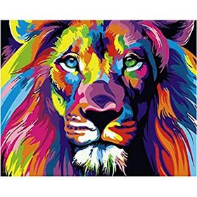Ena Butik 40x50 cm Renklerin Kralı Sayılarla Boyama Seti Rulo Duvar Sticker