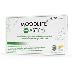 Enafarma Moodlife Asty Probiyotik D Vitamini 30 Kapsül
