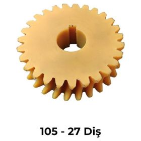 Enazon 105 mm 27 Diş Hamur Yoğurma Makinesi Kestamit Dişlisi