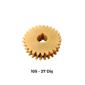 Enazon 105 mm 27 Diş Hamur Yoğurma Makinesi Kestamit Dişlisi