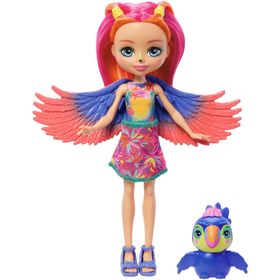 Enchantimals FNH22-HRX83 Bebekler Trippi Toucan Popüler Karakter