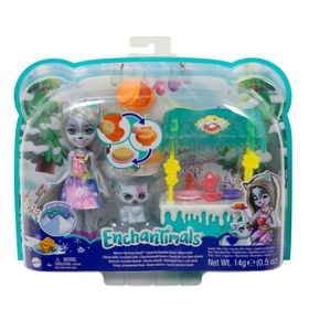 Enchantimals GJX37 Sibirya Kurdu Hawna Sıcak Çikolata Oyun Seti
