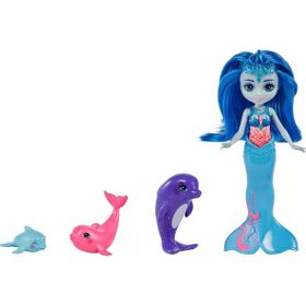 Enchantimals GJX43 Dorinda Dolphin Aile Serileri Oyun Seti