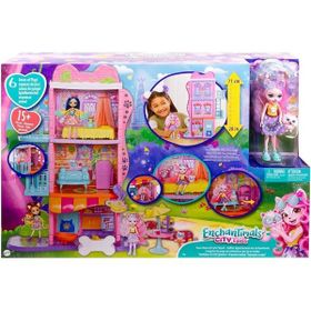 Enchantimals HHC18 Şehir Evi ve Kafe Oyun Seti