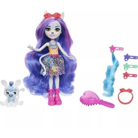 Enchantimals HNV28 Zebra Zemirah Oyuncak Bebek