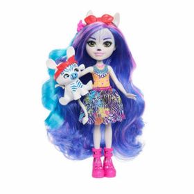 Enchantimals HNV28 Zebra Zemirah Oyuncak Bebek