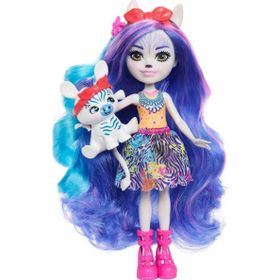 Enchantimals HNV28 Zebra Zemirah Oyuncak Bebek