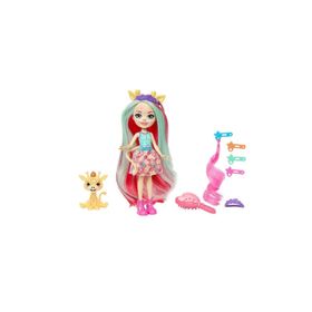 Enchantimals HNV29 Zürafa Gillian ve Pawl İle Aksesuarları