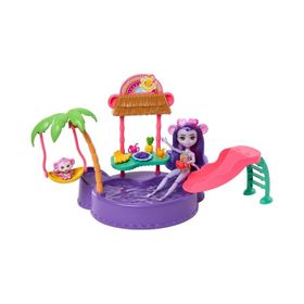 Enchantimals HTW73 Eğlenceli Havuz Partisi Oyun Seti
