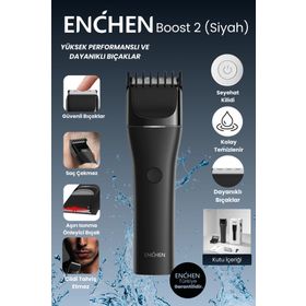 Enchen Boost2 Siyah Saç Sakal Kesme Makinesi