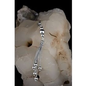 ENCİLİ SİLVER 925 Ayar Gümüş Beş Sallantılı Tesbih Püskülü