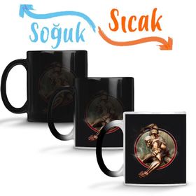 Encouraçado Shingeki No Kyojin Sihirli Porselen Kupa