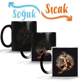Encouraçado Shingeki No Kyojin Sihirli Porselen Kupa