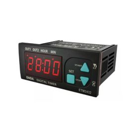 Enda ETM2432-LV 77x35 mm 10-30V DC / 8-24V AC Dijital Zaman Rölesi