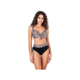 Endeep Kadın Desenli Balenli Bikini Takımı