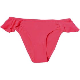 Endeep Kadın Fırfırlı Pembe Bikini Altı