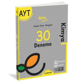 Endemik 2022 AYT Kimya 30 Deneme Sınavı