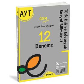 Endemik 2022 AYT Türk Dili ve Edebiyatı Sosyal Bilimler 12 Deneme Sınavı