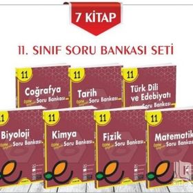Endemik Yayınları 11. Sınıf Soru Bankası Seti 7 Kitap - Kolektif