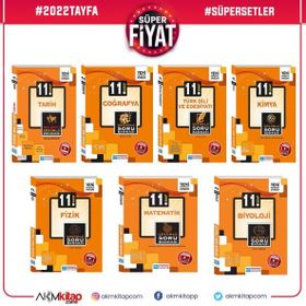 Endemik Yayınları 11. Sınıf Soru Bankası Seti 7 Kitap - Kolektif