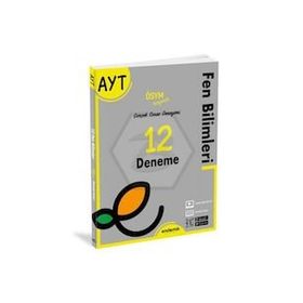 Endemik Yayınları 2022 AYT Fen Bilimleri 12 Deneme Sınavı