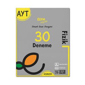 Endemik Yayınları 2022 AYT Fizik 30 Deneme Sınavı