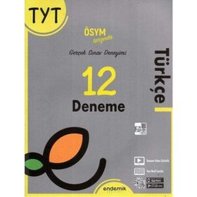 Endemik Yayınları - 2022 TYT Türkçe 12'li Deneme