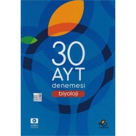 Endemik Yayınları AYT Biyoloji 30 Denemesi