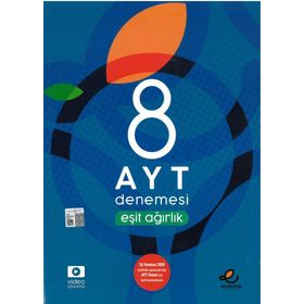 Endemik Yayınları AYT Eşit Ağırlık 8'li Deneme Sınavı