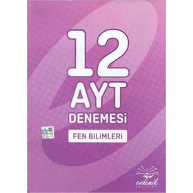 Endemik Yayınları AYT Fen Bilimleri 12'li Deneme Sınavı
