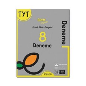 Endemik Yayınları - TYT 8 Deneme Sınavı