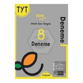 Endemik Yayınları - TYT 8 Deneme Sınavı