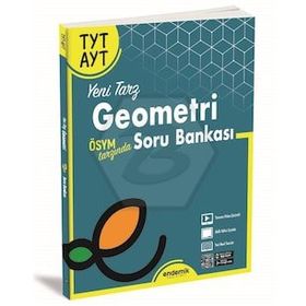 Endemik Yayınları TYT AYT Yeni Tarz Geometri Soru Bankası
