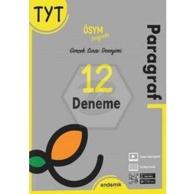 Endemik Yayınları - TYT Paragraf 12 Deneme Sınavı