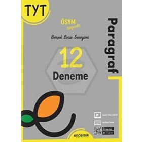 Endemik Yayınları - TYT Paragraf 12 Deneme Sınavı