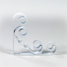 Endpa 20X25 cm Beyaz Burgulu Raf Altı Konsol