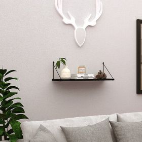 Endpa Armoni 1 20x72 cm Siyah Raflı Set