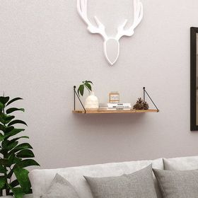 Endpa Armoni 1 30x72 cm Antik Çam Raflı Set