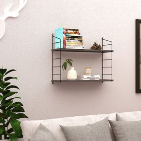 Endpa Armoni 2 20x72 cm Antrasit Raflı Set