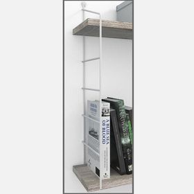 Endpa Armoni 58x20 cm Beyaz Raf Konsolu